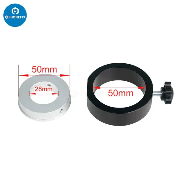 Adaptateur annulaire 50 mm Adaptateur 50-40 mm pour support de table de microscope