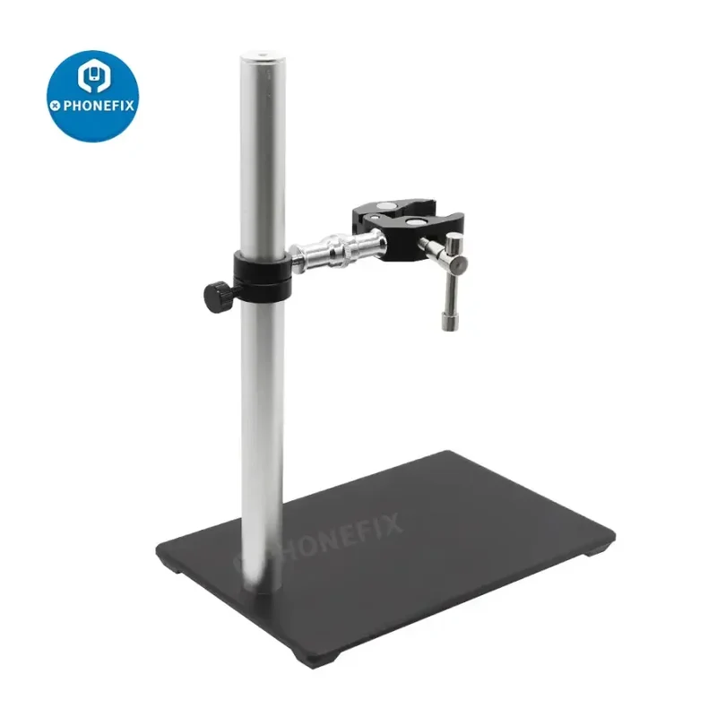 Support de microscope électronique, base de support, super pince, support de webcam