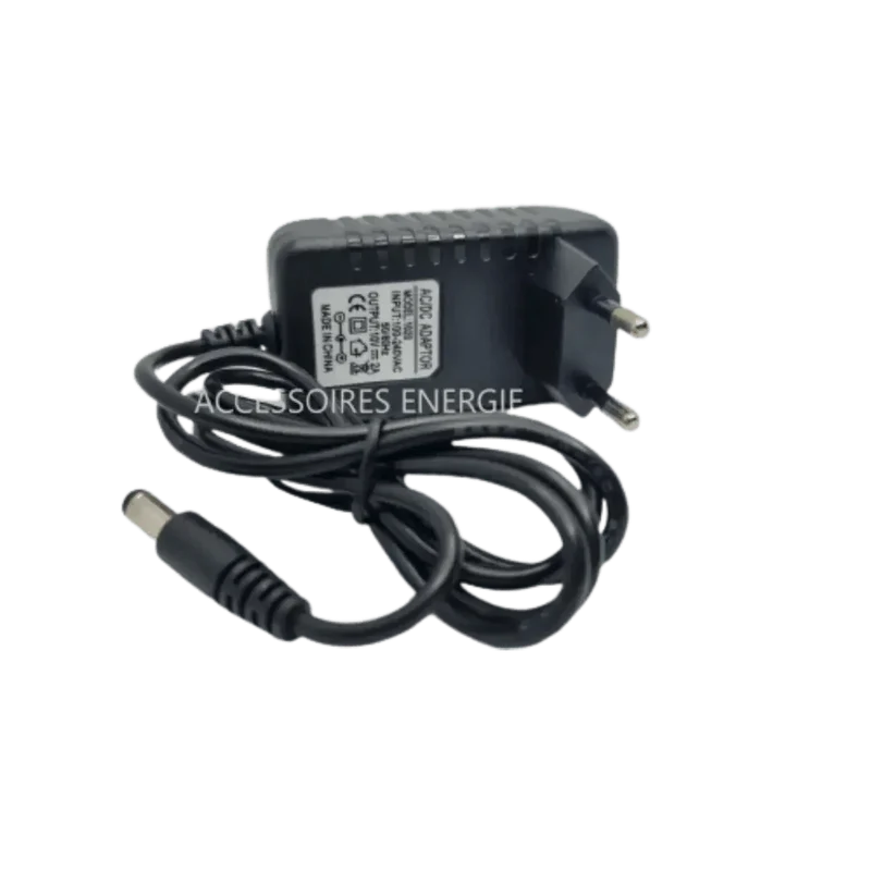 Alimentation 10 V 2 A 20 W avec jack DC 5.5 x 2.5 mm