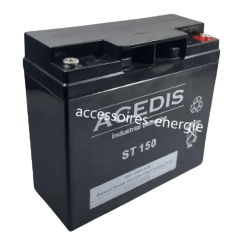 Batterie Plomb AGM ACEDIS ST150 12V 20Ah – Bornes M5 – Alarme UPS Secours
