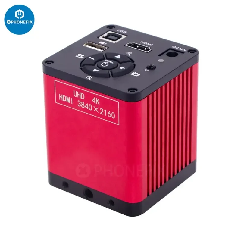 Caméra de microscope 48 MP 4K HDMI VGA USB 2.0 à monture CS