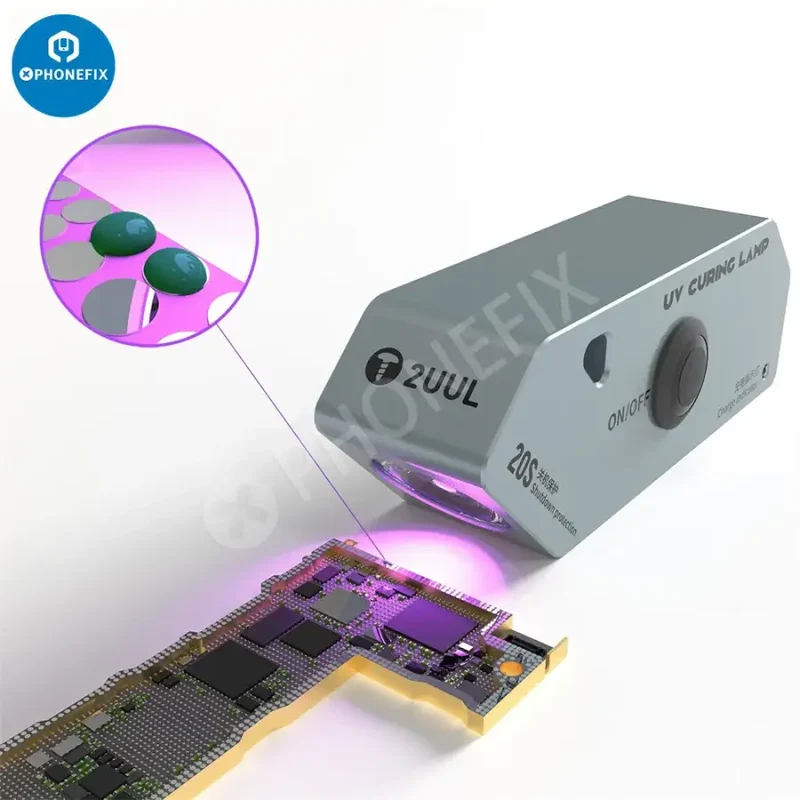 Lampe de polymérisation UV 2UUL SC05 SC08 pour la réparation de la carte mère