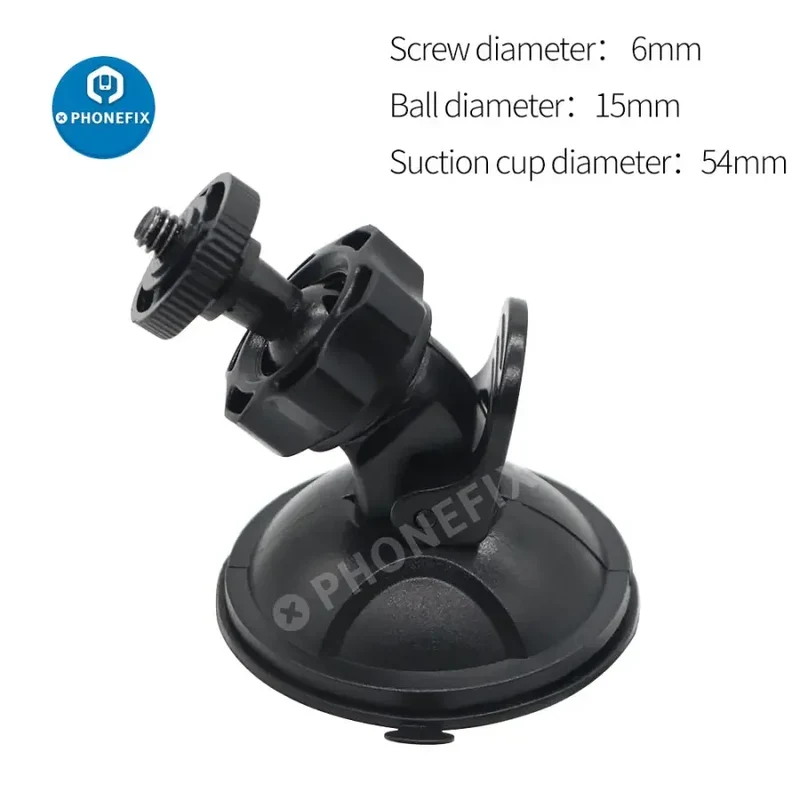 Support à ventouse pour caméra et webcam pour réparation de microscope