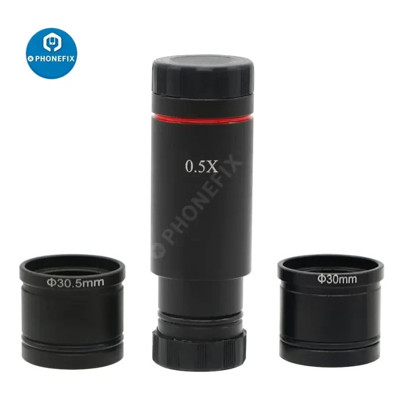 Adaptateur d'objectif à monture C 23.2 mm 30/30.5 mm pour caméra CCD de microscope