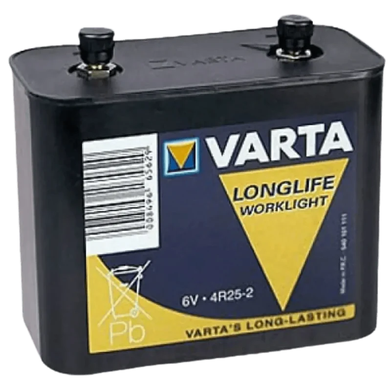 Pile Saline Varta 4R25-2 6V 19000mAh sortie 2 vis