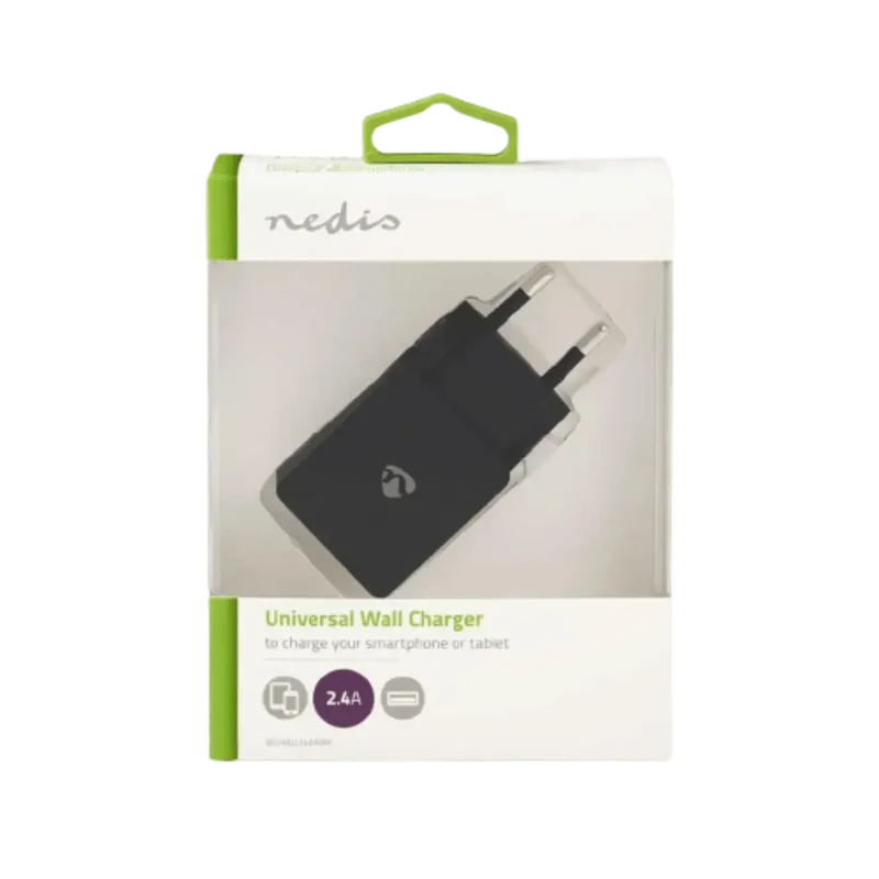 Chargeur Mural 2.4A Sortie USB