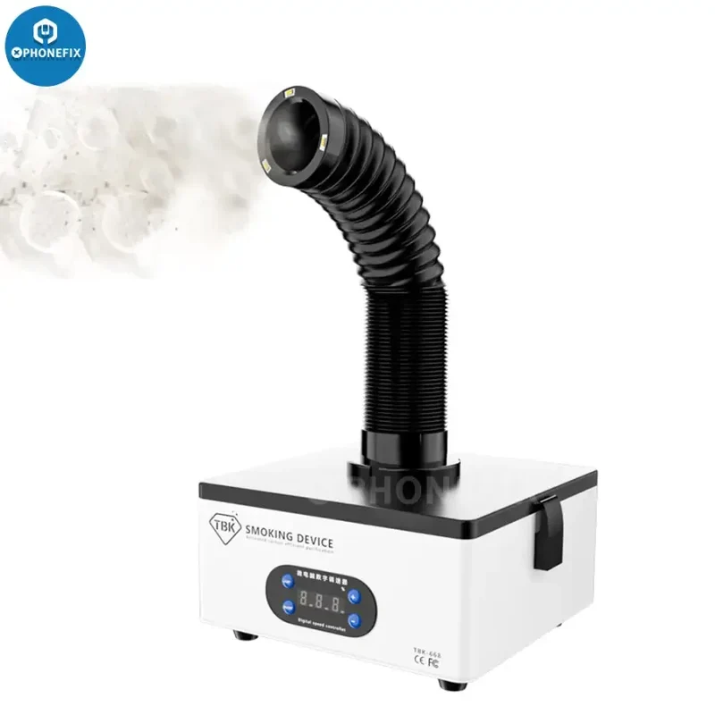 Mini purificateur de fumée à aspiration puissante TBK-668 150 W, extracteur de fumées de soudage