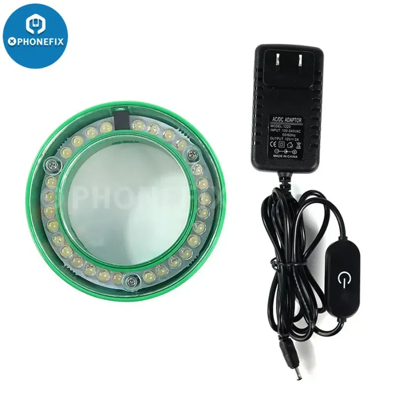 Source de lumière LED pour microscope Relife RL-033D, interrupteur tactile, lampe encliquetable