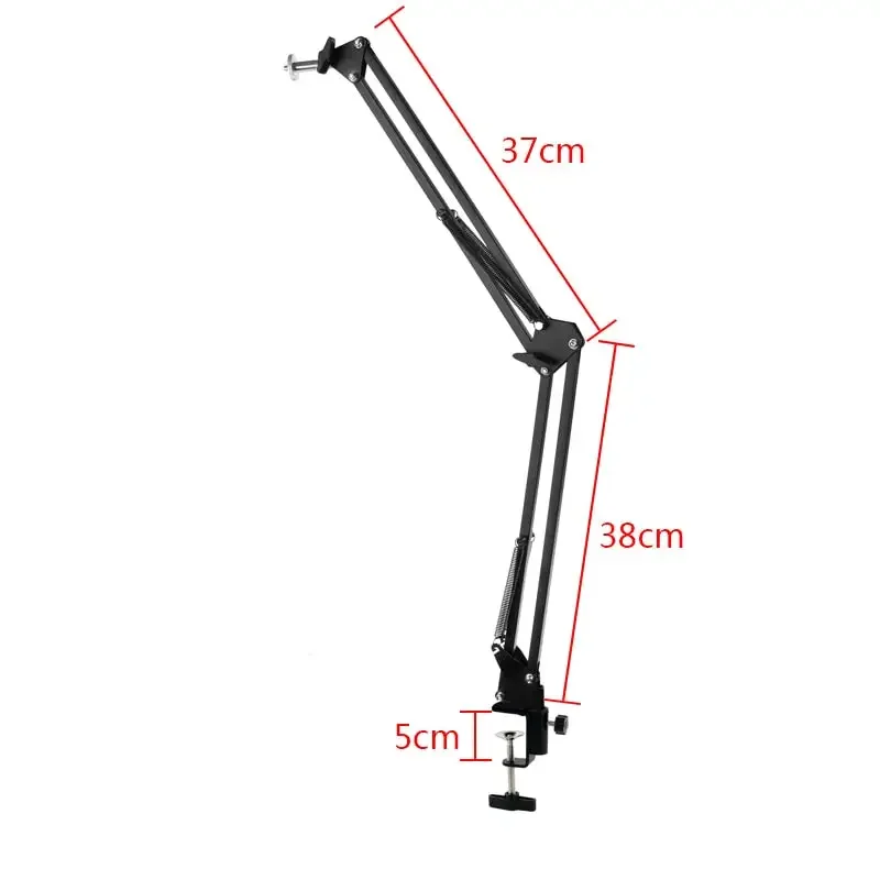 Support universel réglable pour table à flèche pour caméra de microscope