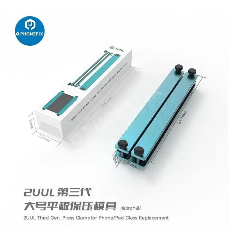 Pince de presse surdimensionnée 2UUL DA02 pour remplacement de vitre PC pour iPhone Pad