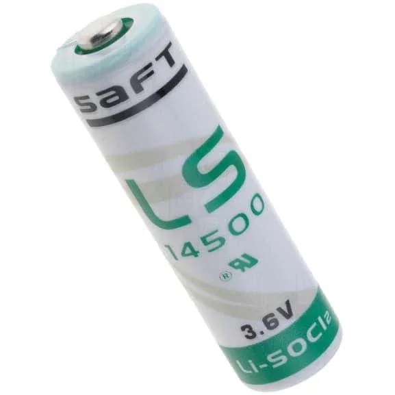 Pile SAFT LS14500 3.6 V 2600 mAh AA Li-SOCl2
