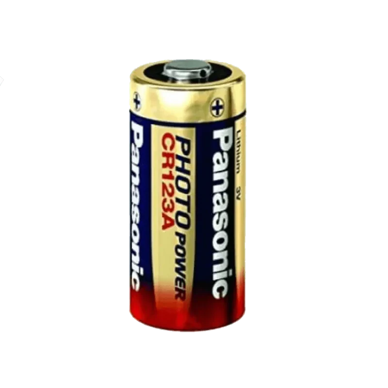 Pile Lithium CR123A 3V Panasonic ou Varta