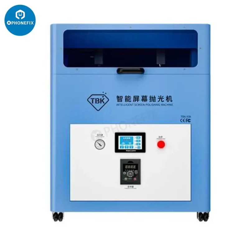 Machine de polissage et de meulage d'écran TBK938 pour éliminer les rayures de l'écran LCD