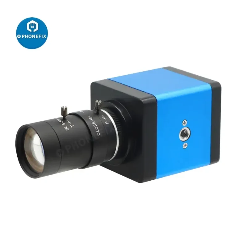 Caméra HDMI VGA, objectif 5.0-50 mm F1.6, webcam numérique Industry Live