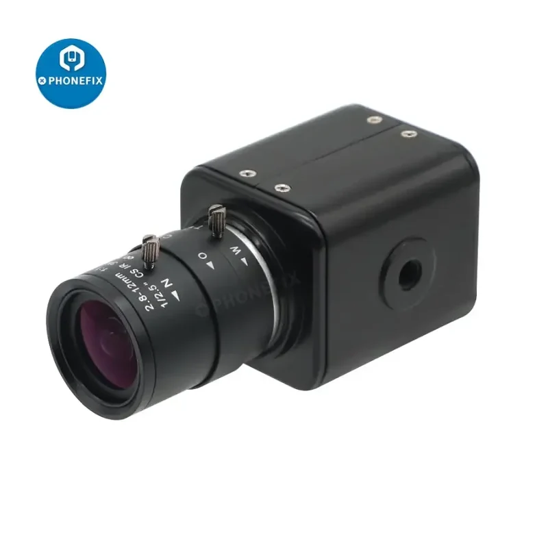 Caméra vidéo en direct CMOS 2.0 MP, objectif 2.8-12 mm F1.4