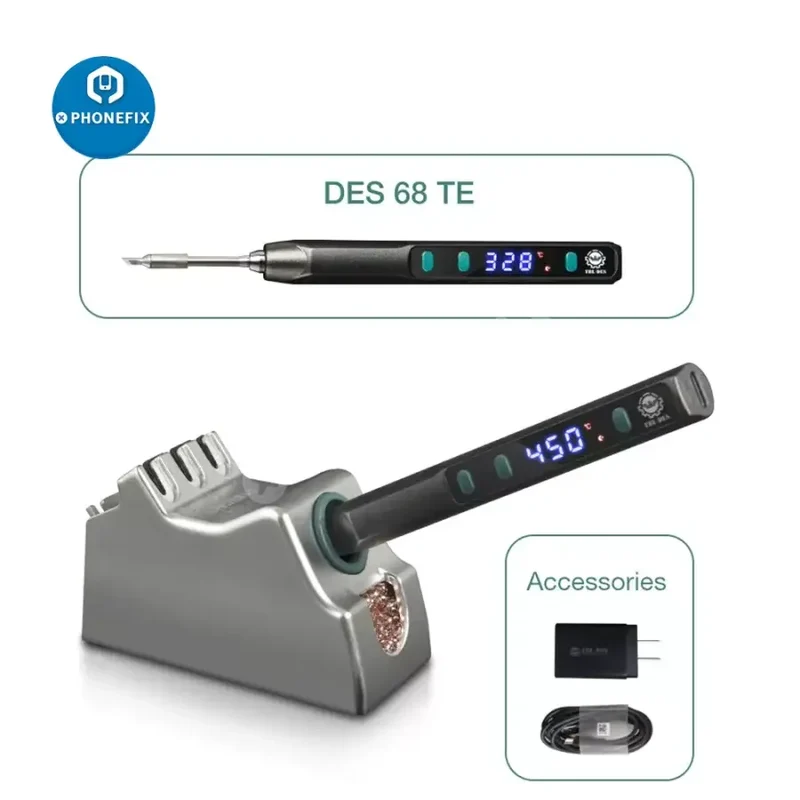 Station de soudage numérique DES 68 TE TF TH Mini Nano