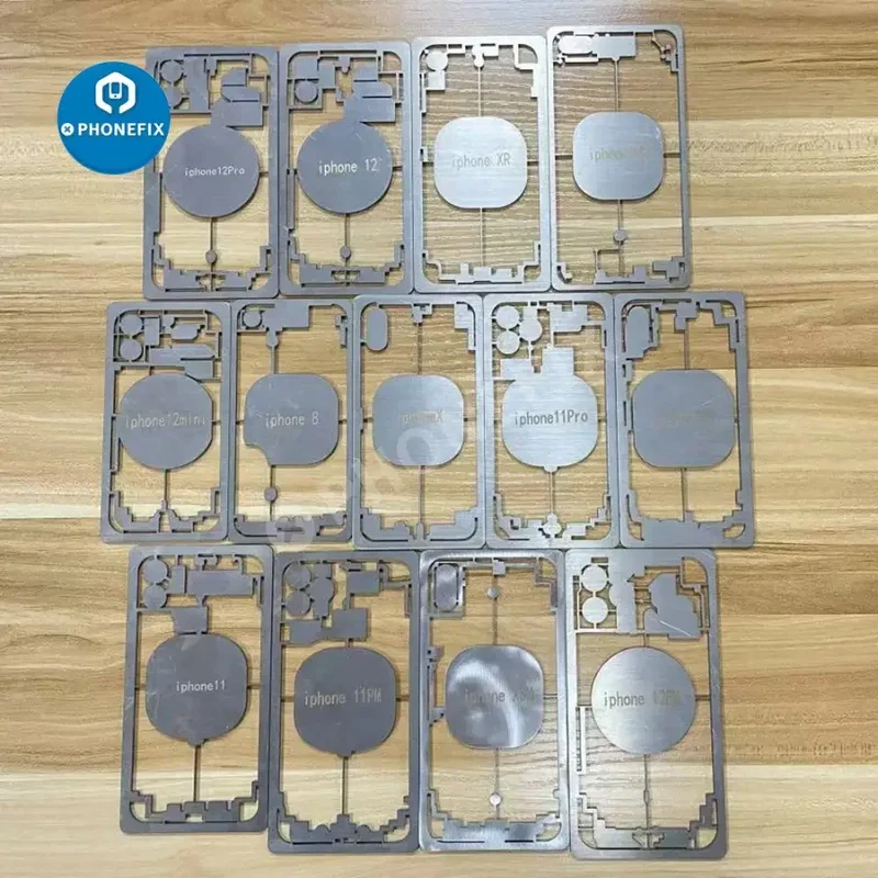 Moule de positionnement de la vitre arrière pour iPhone 8P-12, machine laser Promax