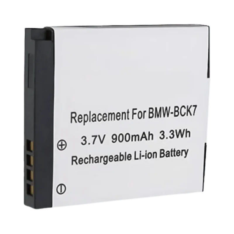 Batterie Panasonic DMW-BCK7 compatible 3.7V 900mAh Li-ion