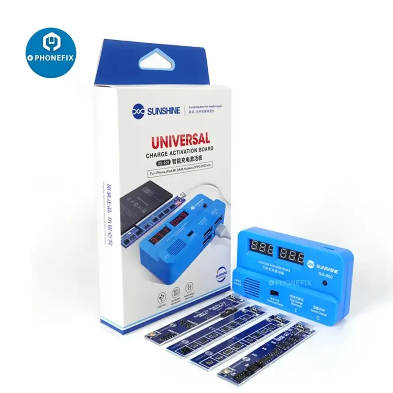 Testeur de carte d'activation de charge de batterie universel SS-909 pour réparation de téléphone