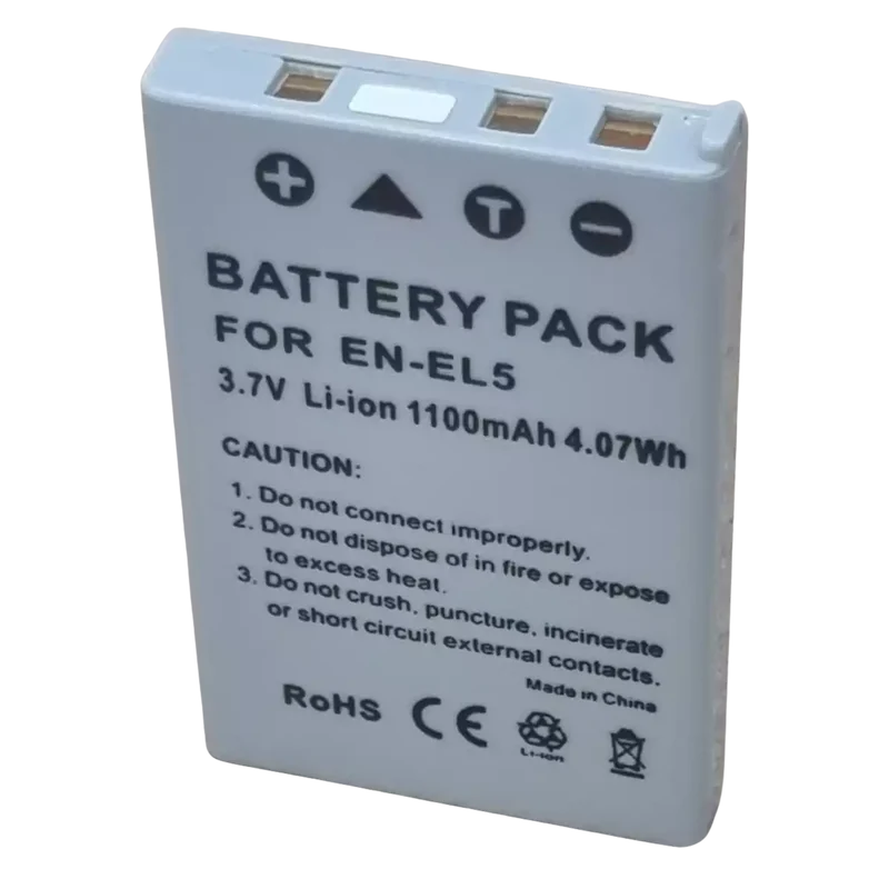 Batterie Nikon EN-EL5 compatible 3.7V 1100mAh Li-ion