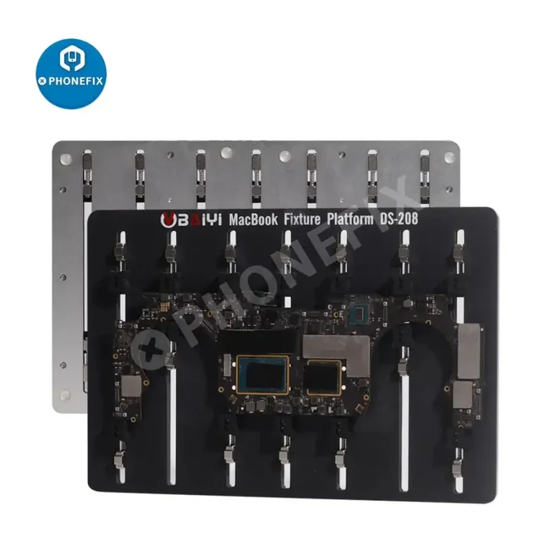 Plateforme de fixation BAIYI DS-208 pour MacBook, pour la réparation des circuits imprimés de la carte mère
