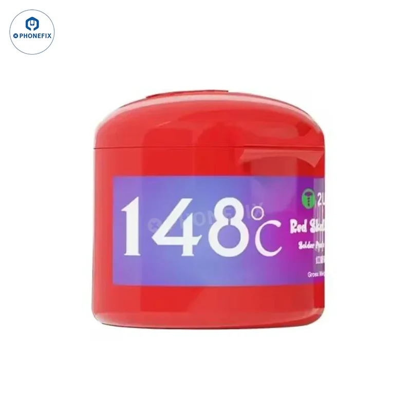 Pâte à souder 2UUL Red Skull, flux de soudure, réparation, 148℃, 183℃, 199℃, 50 g