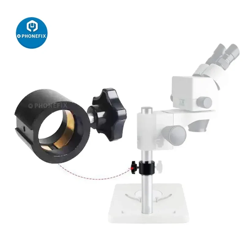 Microscope 32 mm rotatif à 360 degrés avec support fixe