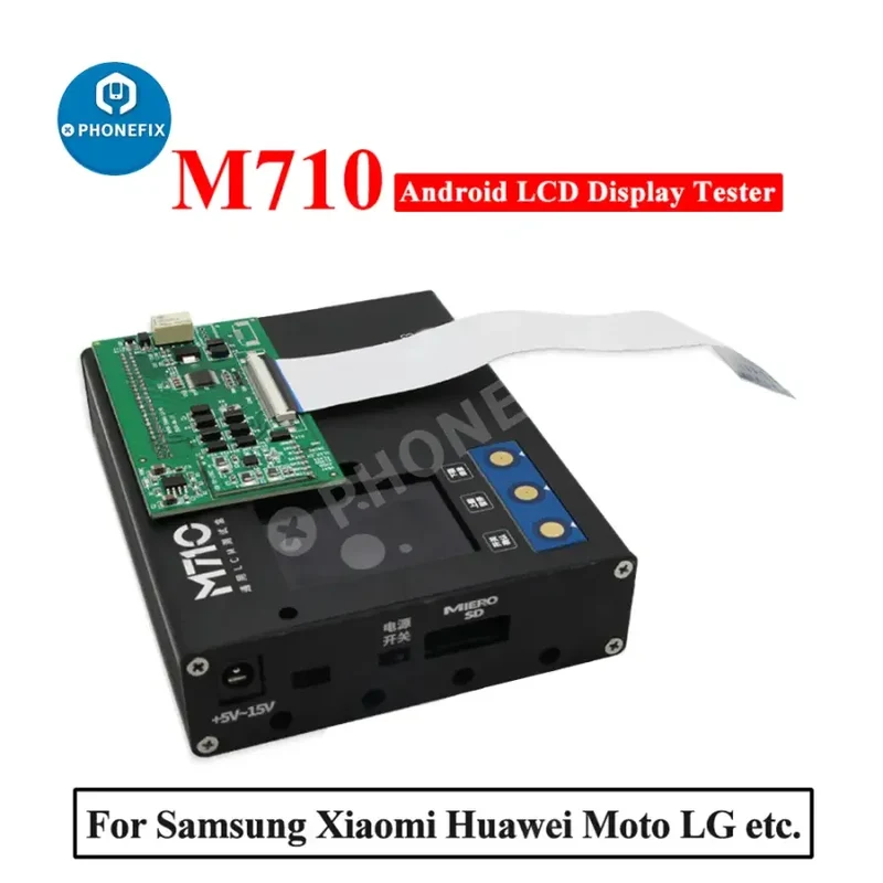 Testeur d'écran LCD M710 pour téléphones Android Samsung, Huawei, Xiaomi