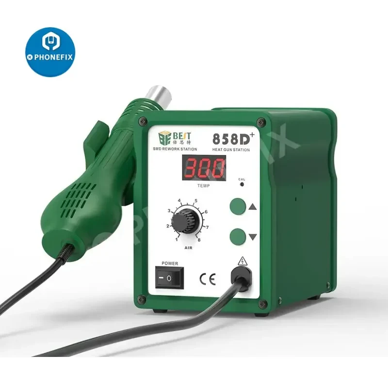 Station de soudage à air chaud BST-858D+ pour la réparation de téléphones
