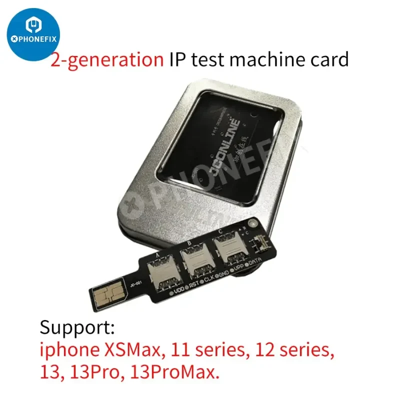 Carte de test IP universelle 3 en 1 pour iPhone Android et SIM