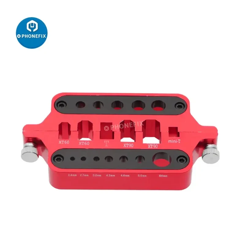 Gabarit de soudage en aluminium pour connecteur banane Deans XT60/90