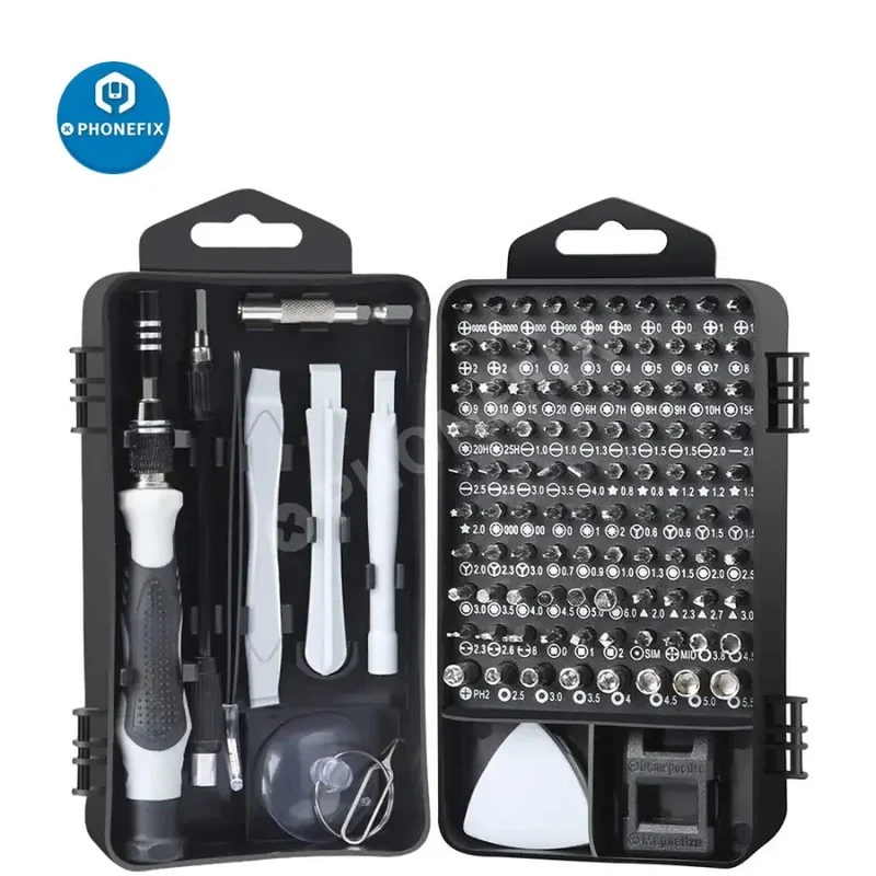 Kit de tournevis de précision magnétique pour réparation de téléphone, ordinateur portable et tablette