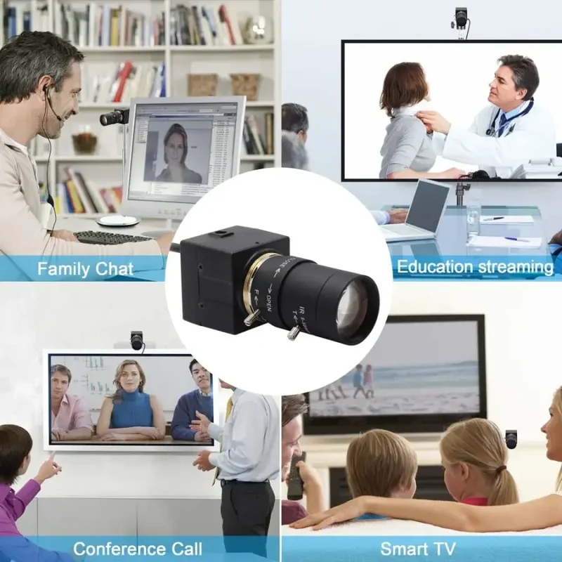 Caméra vidéo industrielle USB haute résolution 8MP CCTV