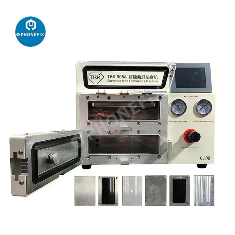 Machine de plastification et de débullage pour écran incurvé Samsung TBK-508A (14 pouces)