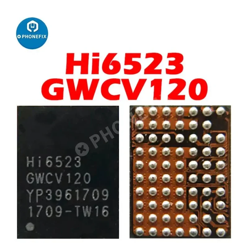 Puce d'alimentation HI6523 V120/V200 6526 V100/V200 6522/6353/6353 V100 pour Huawei