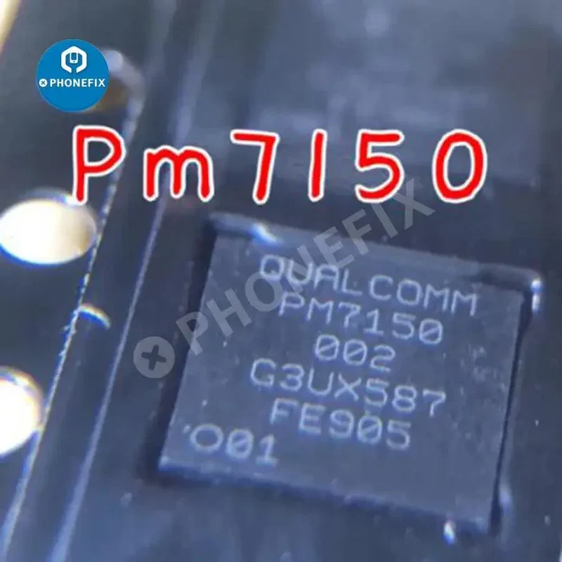 Circuit intégré d'alimentation PM7150-002/7150A/7150L pour réparation de téléphones Android