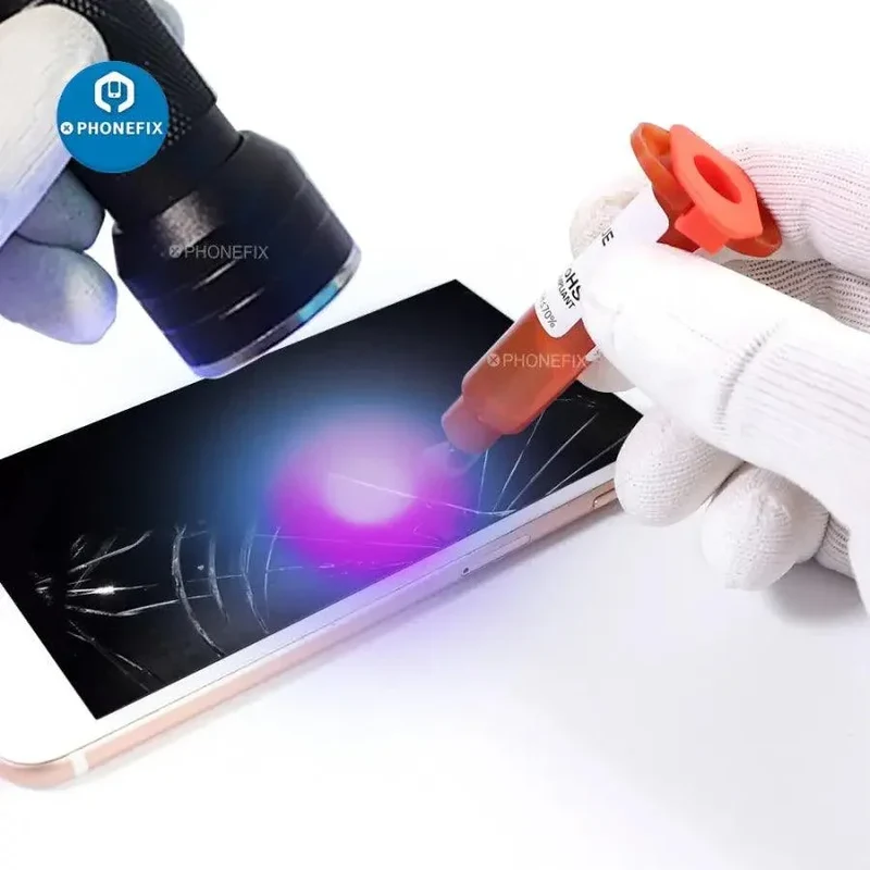 Colle UV liquide TP-2500 LOCA pour réparation d'écran LCD