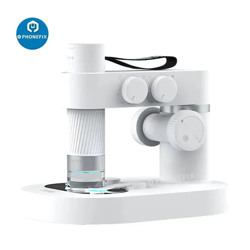 Microscope numérique intelligent DDL 1X-400X avec connexion Wi-Fi