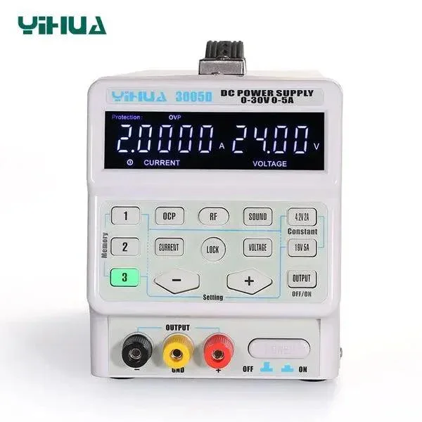 Alimentation CC réglable de laboratoire programmable YIHUA 3005D