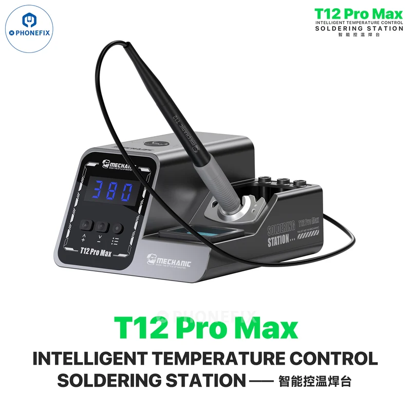 Station de soudage antistatique Mechanic T12 Pro avec pointe en fer
