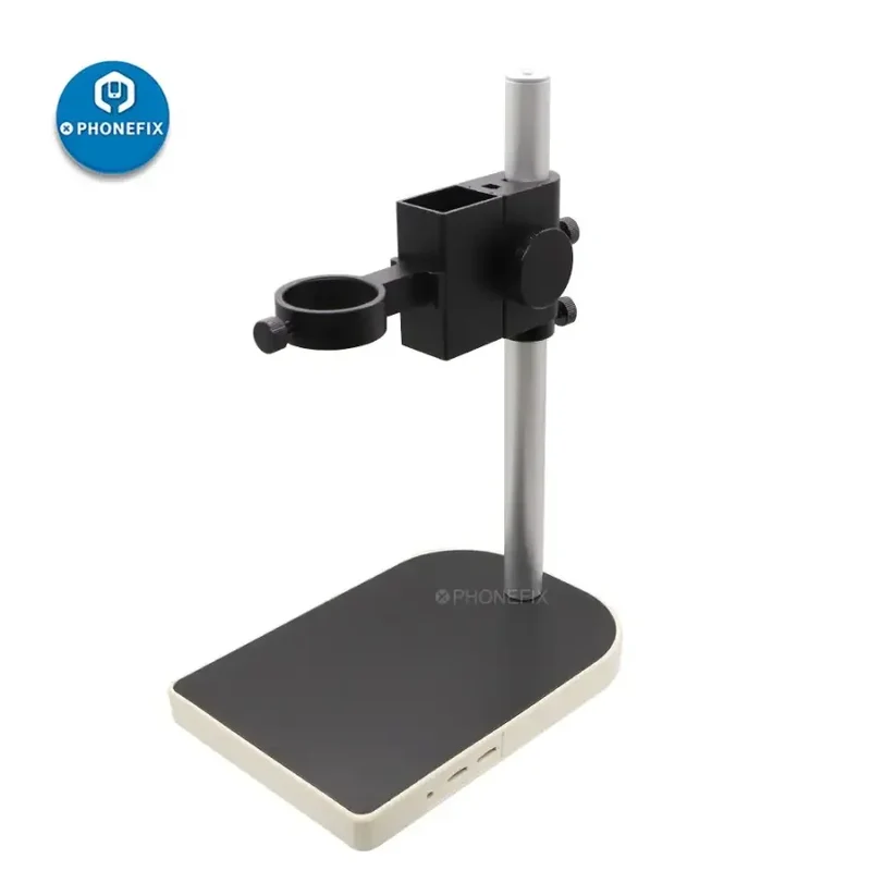 Support métallique pour microscope vidéo industriel, tige, barre, pilier