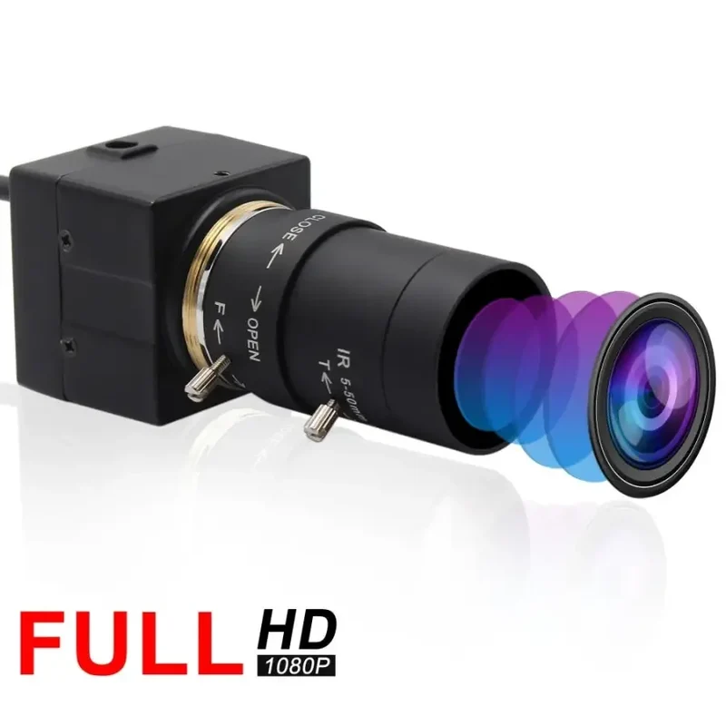 Caméra industrielle USB HD 1080P 100 ips CMOS Webcam haute vitesse OV2710