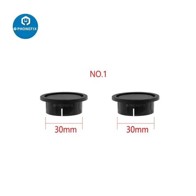 Pièces auxiliaires pour microscope stéréo industriel trinoculaire 7X-45X 3.5X-90X