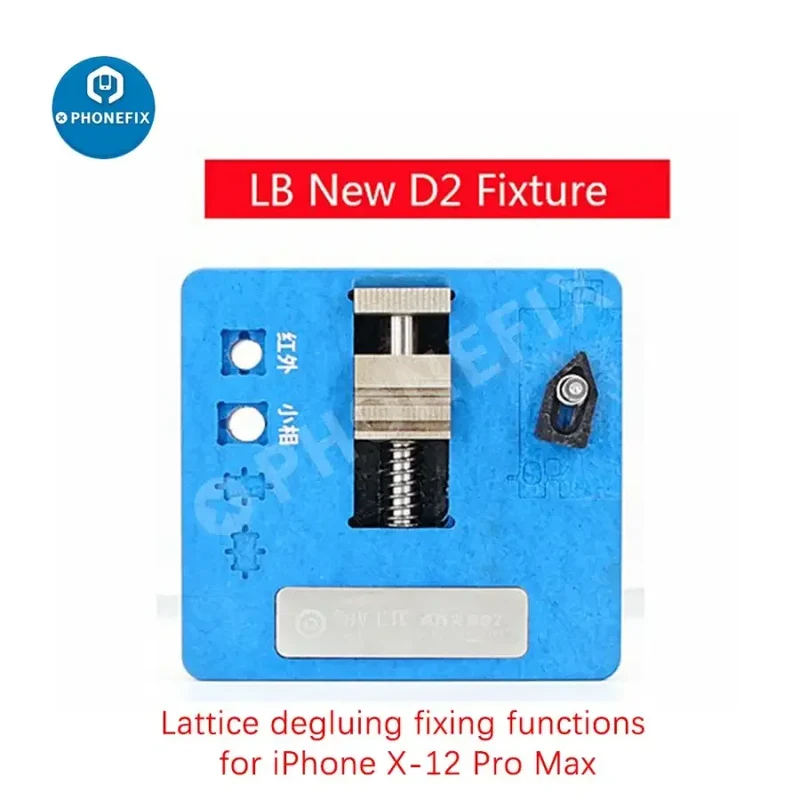 Luban T1/2 D2 Jig Dot Matrix Fixture pour iPhone X-12 Pro Max Face ID Repair