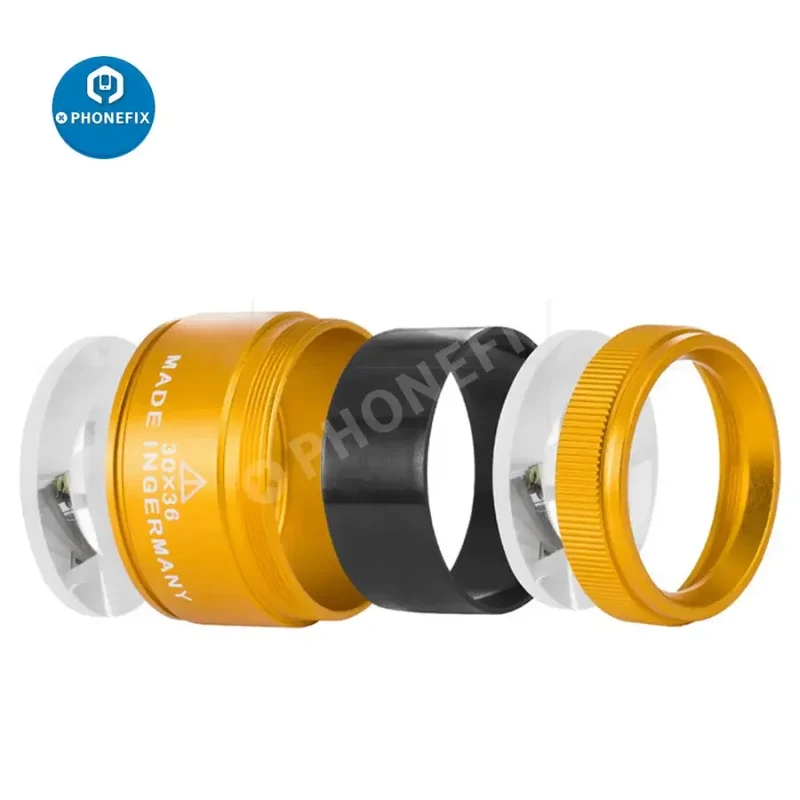 Loupe portable 30X pour la réparation de téléphones et l'identification de bijoux