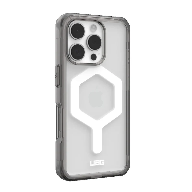 UAG Plyo Magsafe Phone Case for iPhone 16 Pro Max (Ash/White)