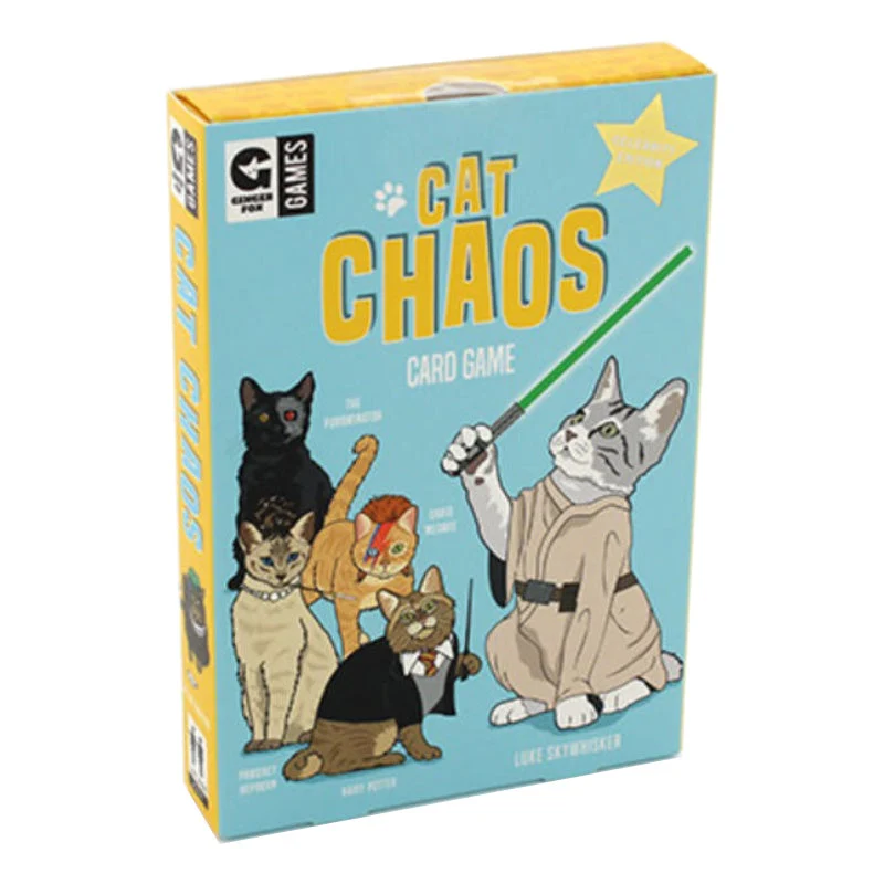Ginger Fox Cat Chaos Card Swapping Game