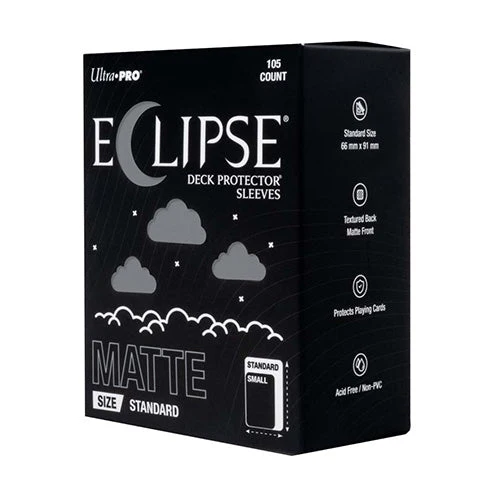 ULTRA PRO ECLIPSE Matte Standard Sleeves 105ct (Smoke Grey)