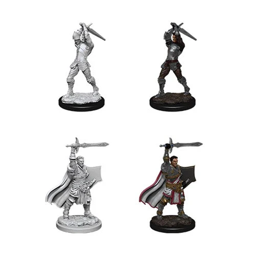 Wizkids D&D Nolzurs Marvelous Unpainted Miniatures Male Human Paladin