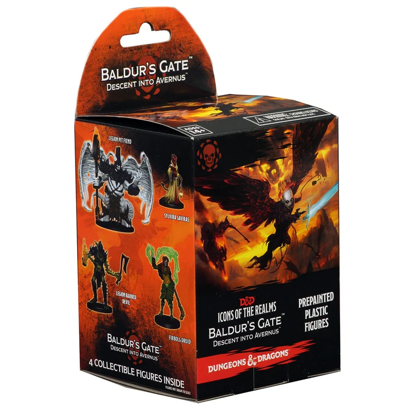 Wizkids D&D Icons of the Realms Set 12 Baldur's Gate Descent into Avernus Booster